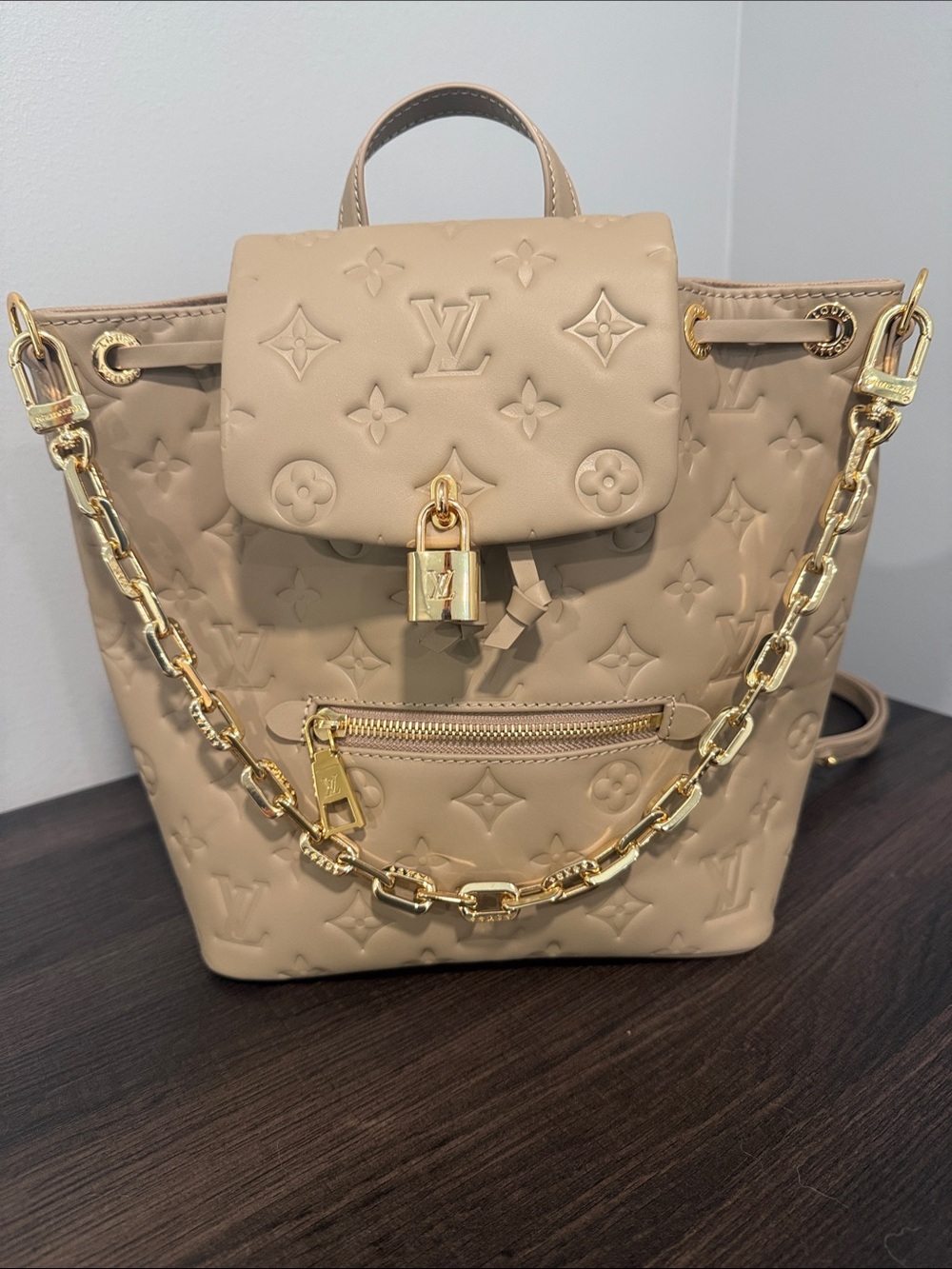 Gorgeous Beige Backpack